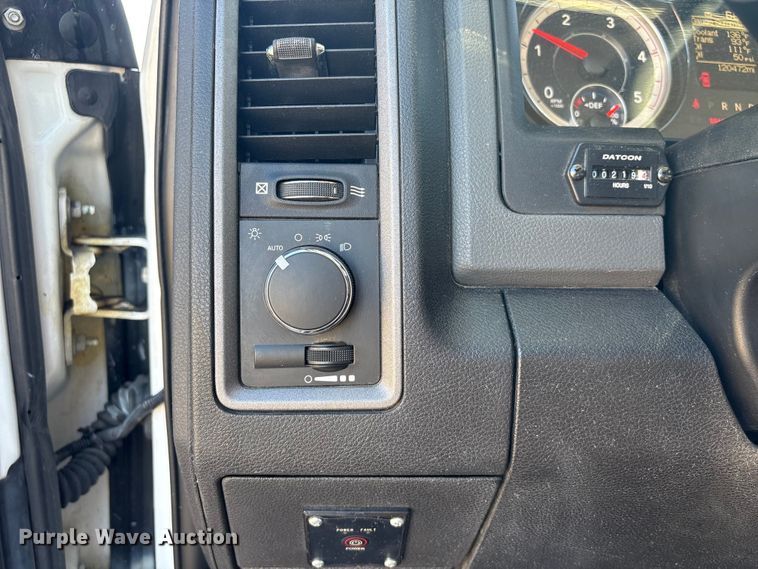 image for item EU7367 2017 RAM 5500 bucket truck