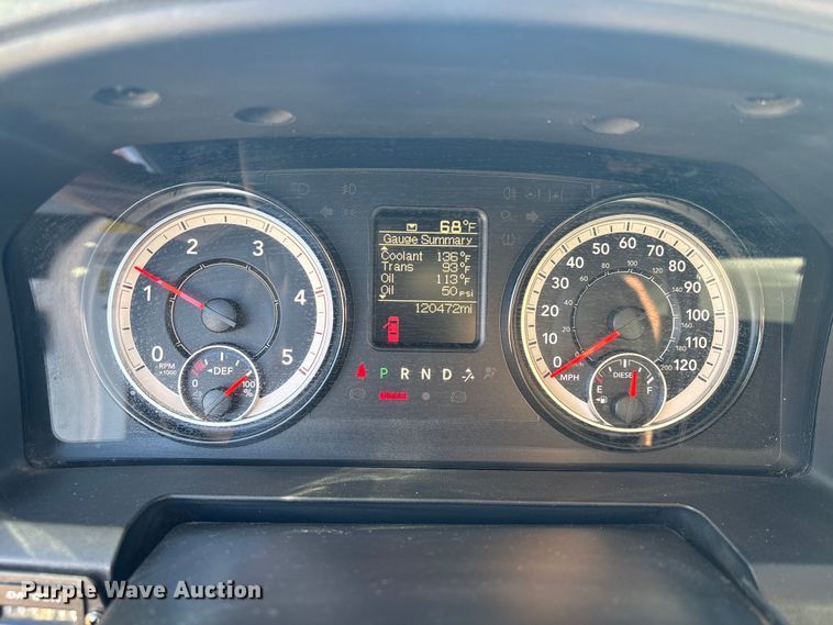 image for item EU7367 2017 RAM 5500 bucket truck