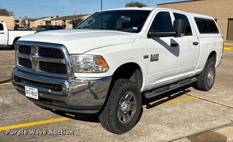 image for item EU7368 2018 RAM 2500 Crew Cab pickup truck