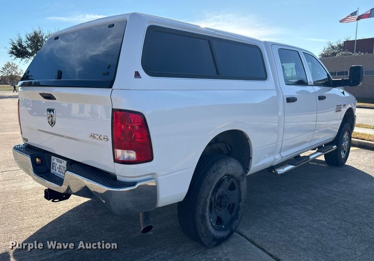 image for item EU7368 2018 RAM 2500 Crew Cab pickup truck