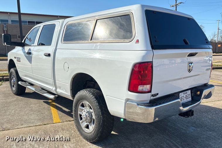 image for item EU7368 2018 RAM 2500 Crew Cab pickup truck