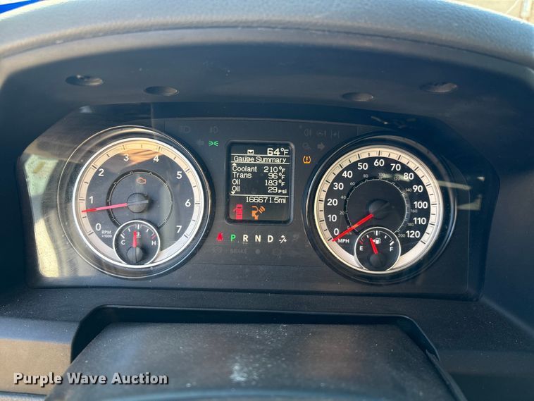 image for item EU7368 2018 RAM 2500 Crew Cab pickup truck