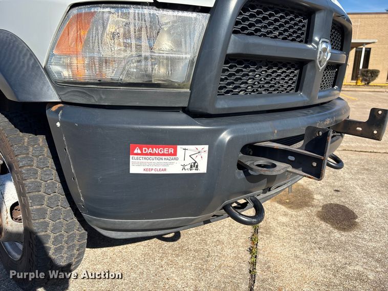 image for item EU7369 2016 RAM 5500 bucket truck