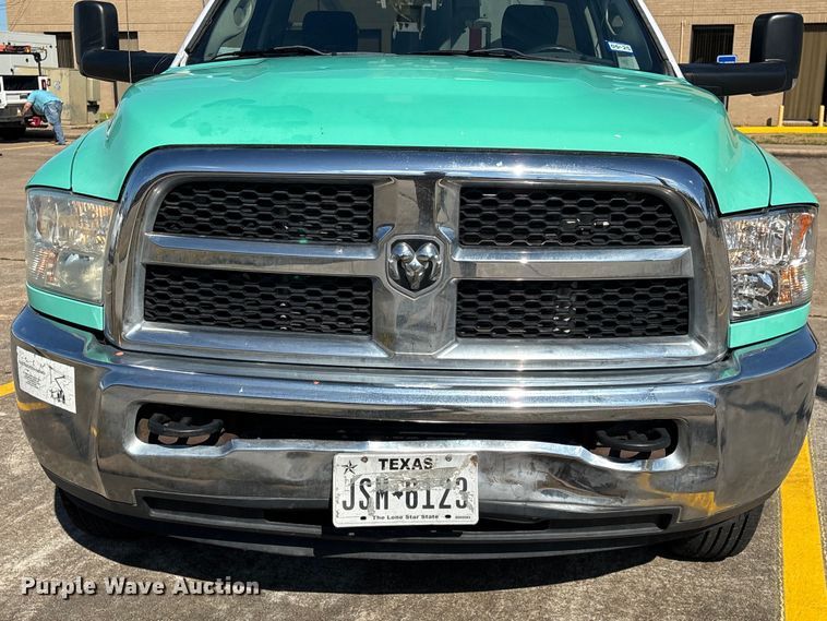 image for item EU7370 2015 RAM 3500 bucket truck