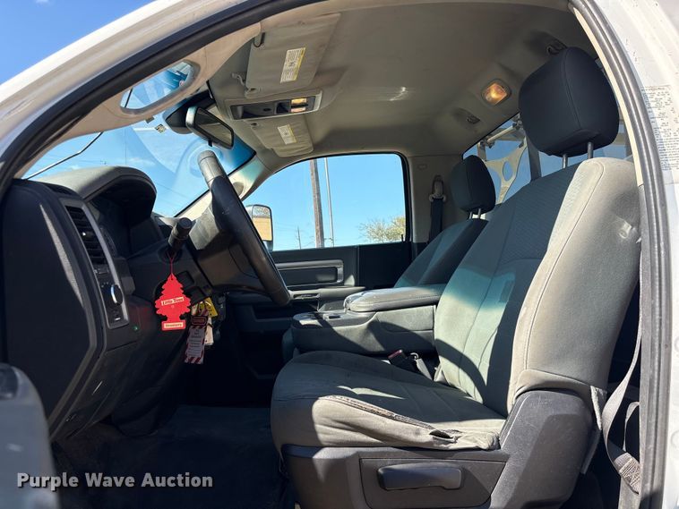 image for item EU7370 2015 RAM 3500 bucket truck