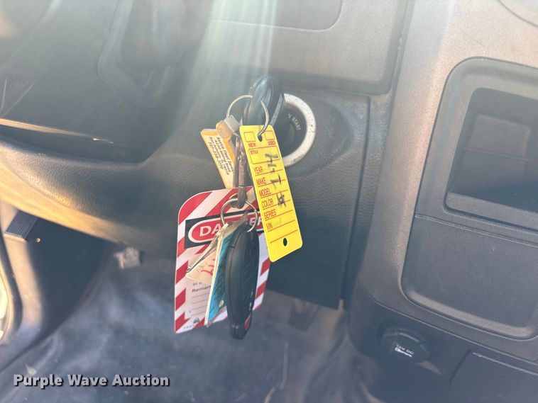 image for item EU7370 2015 RAM 3500 bucket truck