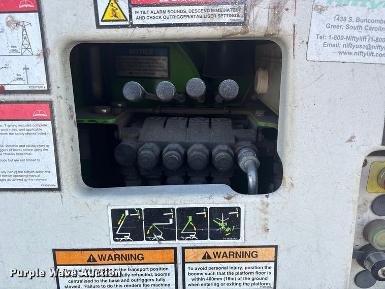 image for item EV2670 2020 Niftylift TM42TG boom lift