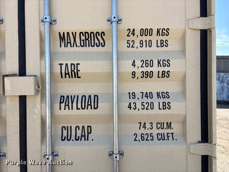 image for item EV2704 2025 shipping container