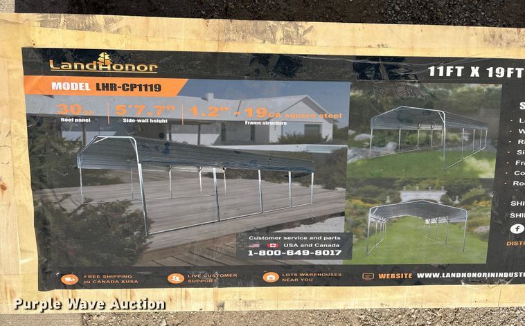 image for item EV2706 Land Honor LHR-CP1119 car port