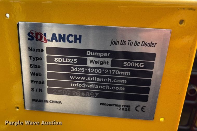 image for item EV2739 2025 SDLANCH SDLD25 track carrier