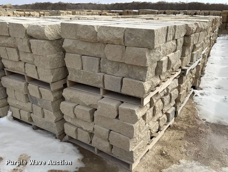 image for item EV6006 Approximately 14 pallets of landscape stone