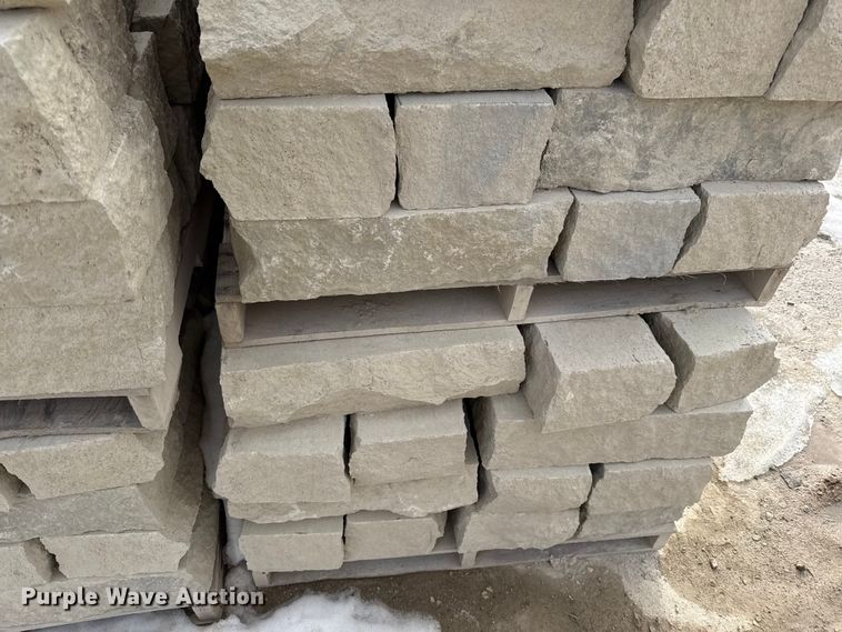 image for item EV6006 Approximately 14 pallets of landscape stone