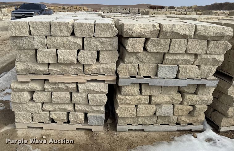 image for item EV6006 Approximately 14 pallets of landscape stone