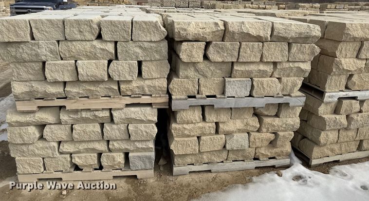 image for item EV6006 Approximately 14 pallets of landscape stone