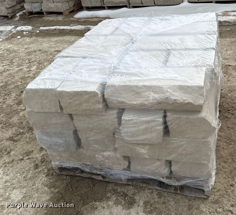 image for item EV6006 Approximately 14 pallets of landscape stone