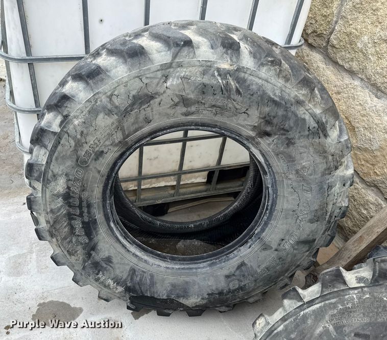 image for item EV6007 (3) Dunlop 365/80R20  wheel loader tires