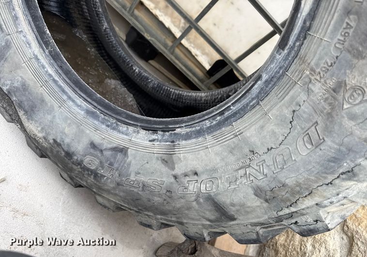 image for item EV6007 (3) Dunlop 365/80R20  wheel loader tires