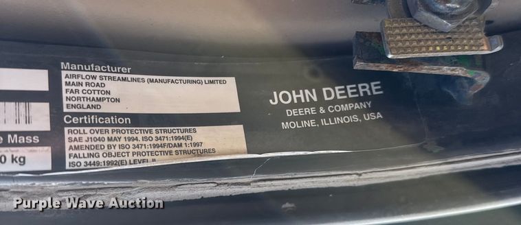 image for item FB0643 2002 John Deere 3400 telehandler