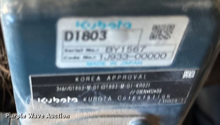 image for item FB0805 2012 Bobcat E35 mini excavator