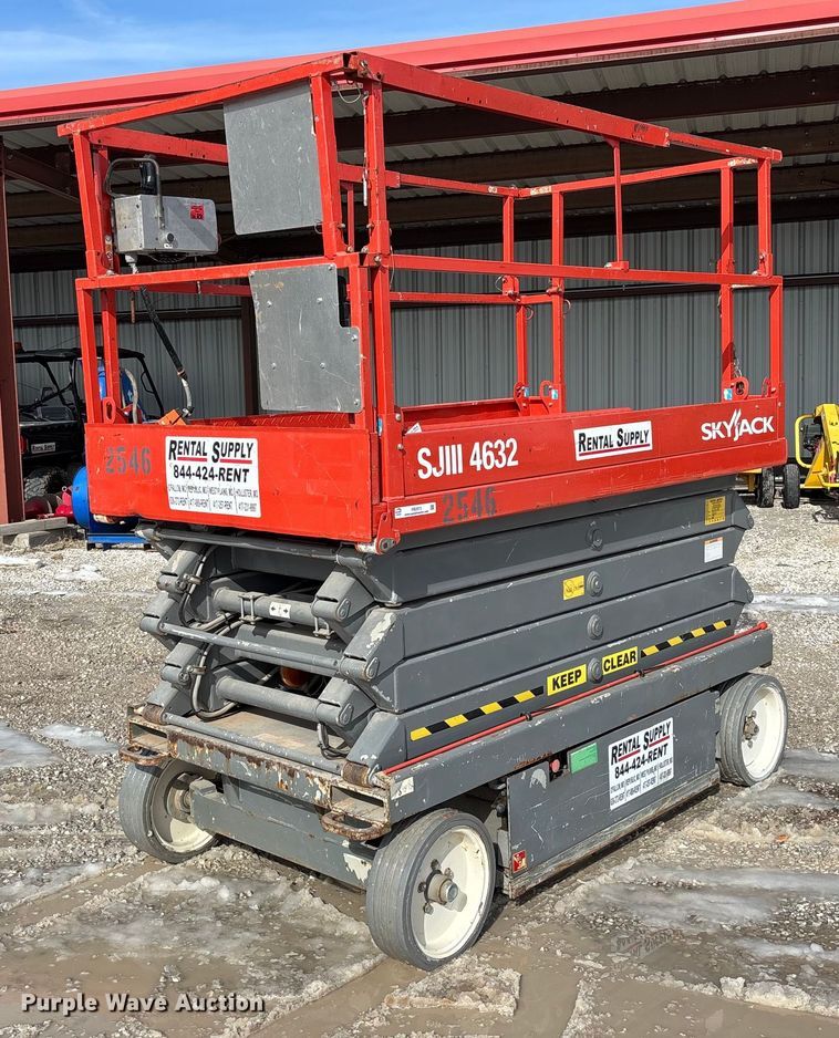 image for item FB2973 2008 Skyjack SJ4632 Scissor Lift