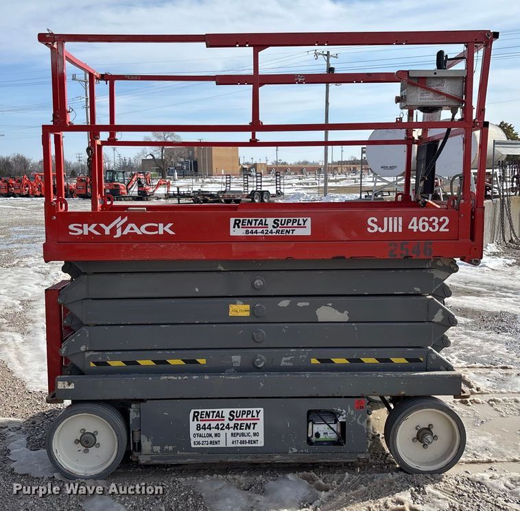 image for item FB2973 2008 Skyjack SJ4632 Scissor Lift