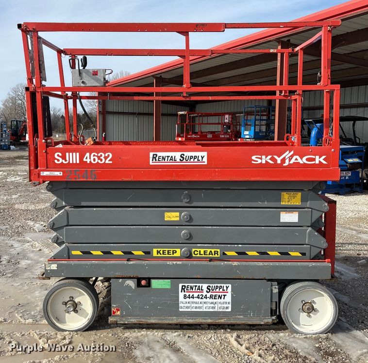 image for item FB2973 2008 Skyjack SJ4632 Scissor Lift