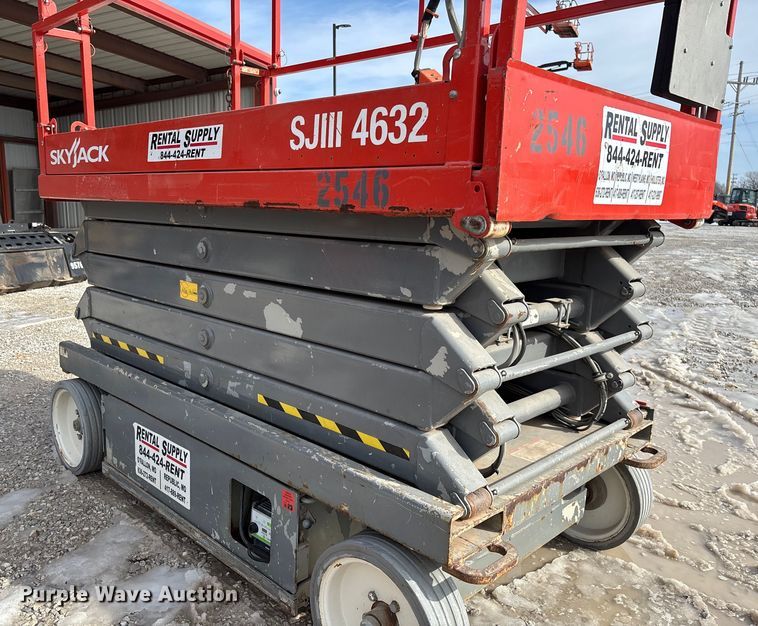 image for item FB2973 2008 Skyjack SJ4632 Scissor Lift