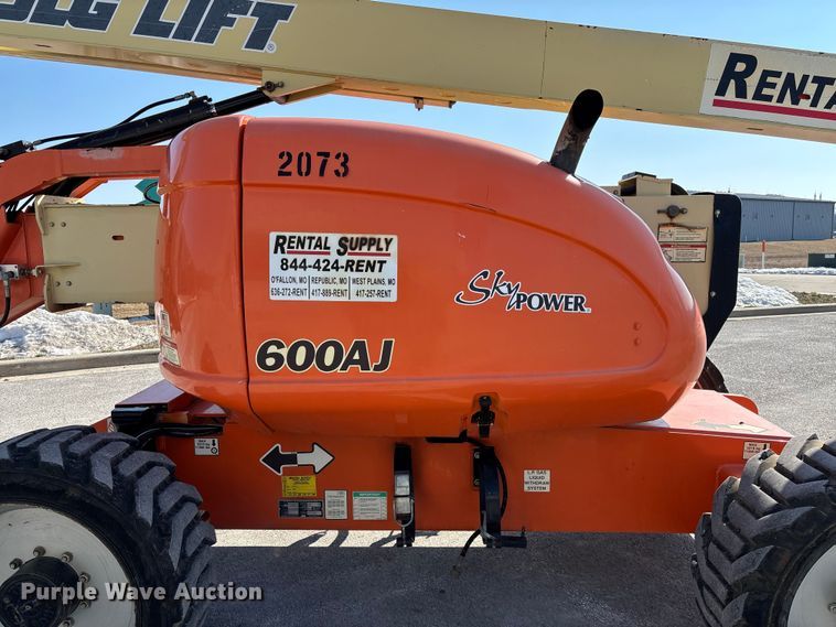 image for item FB2975 2008 JLG 600AJ boom lift
