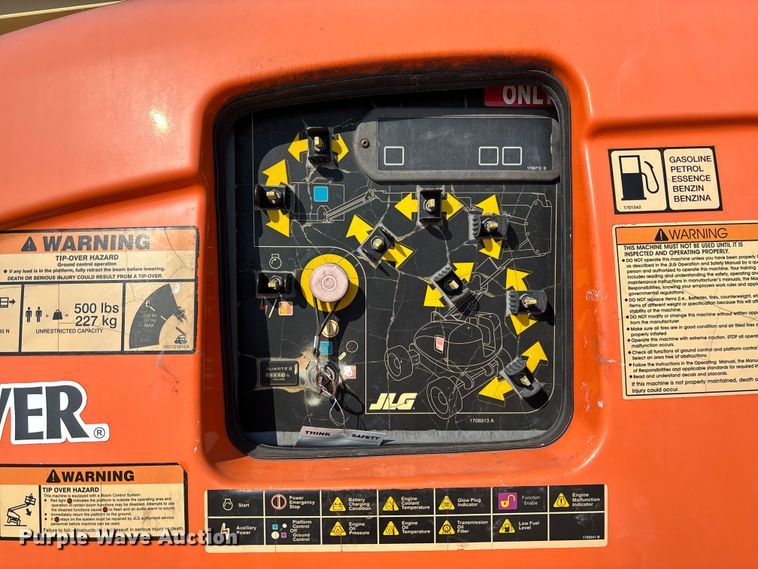 image for item FB2975 2008 JLG 600AJ boom lift