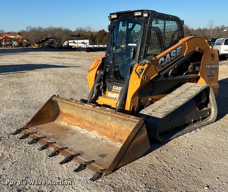 image for item FB2991 2012 Case TV380 tracked skid steer loader