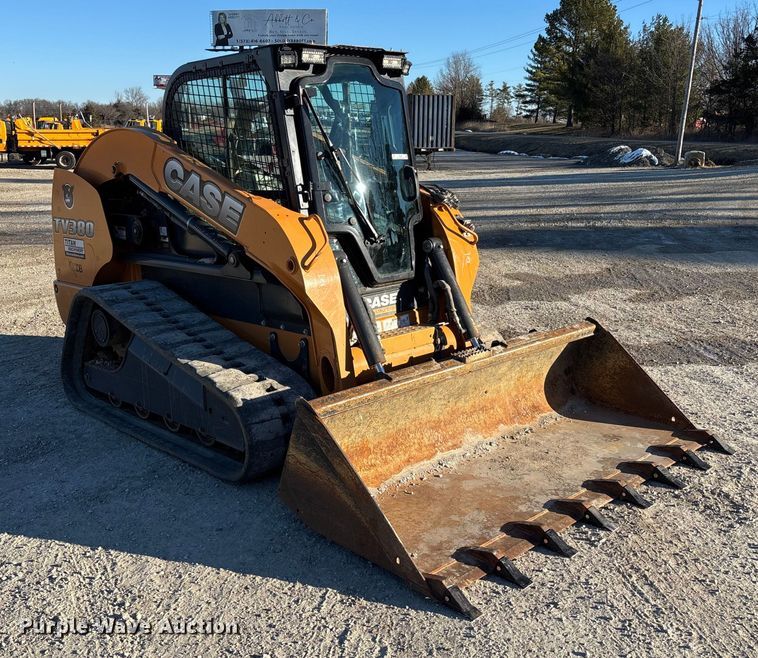 image for item FB2991 2012 Case TV380 tracked skid steer loader