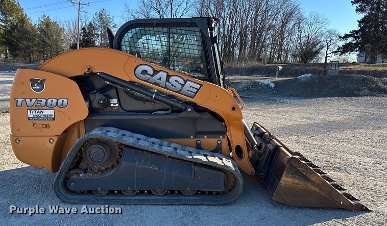 image for item FB2991 2012 Case TV380 tracked skid steer loader
