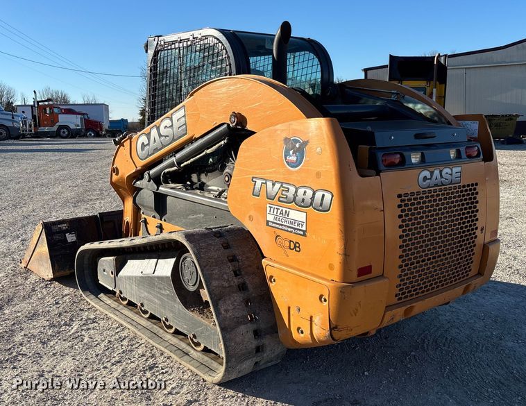 image for item FB2991 2012 Case TV380 tracked skid steer loader