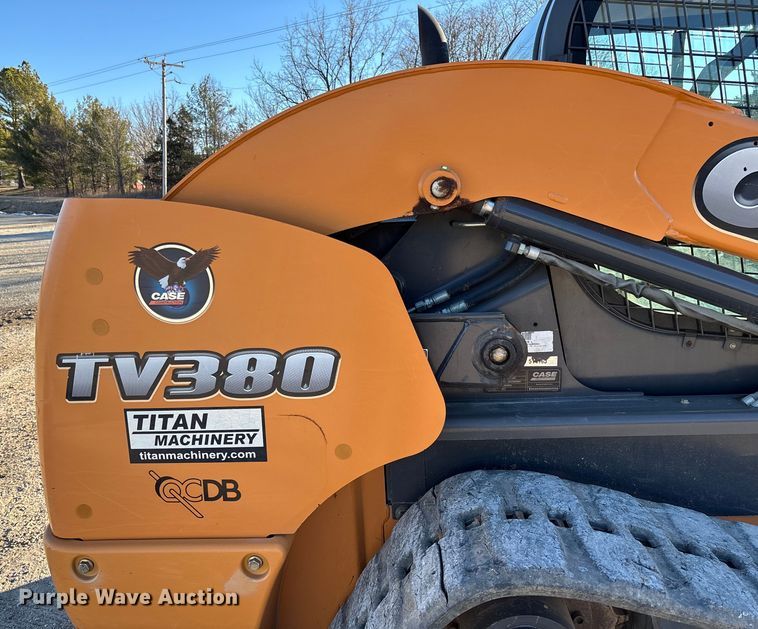 image for item FB2991 2012 Case TV380 tracked skid steer loader