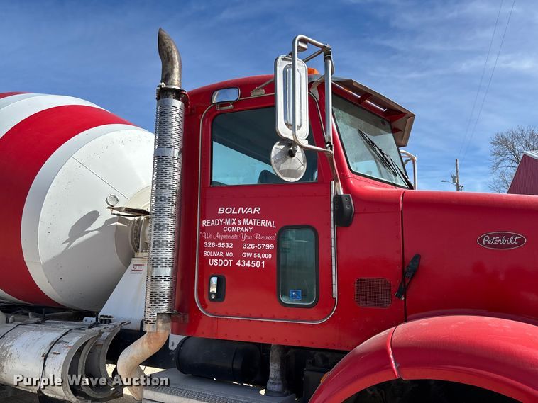 image for item FB3012 2008 Peterbilt 365 ready mix truck
