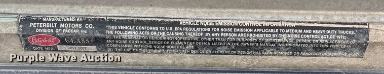 image for item FB3012 2008 Peterbilt 365 ready mix truck