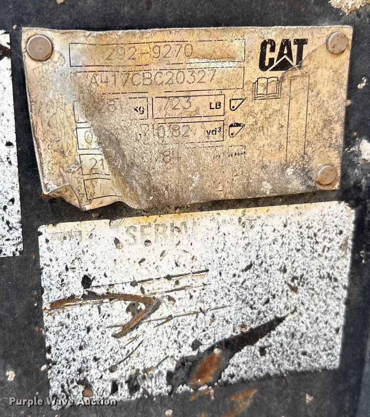 image for item FB3027 2022 Caterpillar 299D3 tracked skid steer loader