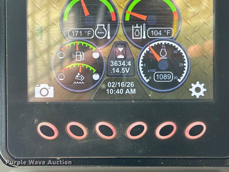 image for item FB3027 2022 Caterpillar 299D3 tracked skid steer loader