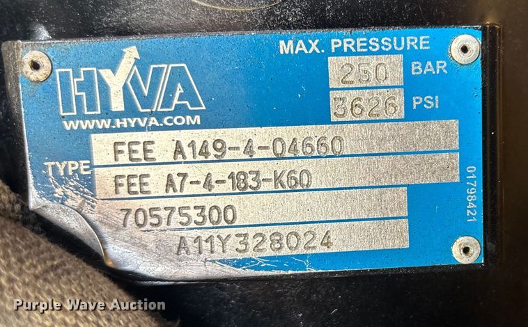 image for item FB3498 2020 Mack Granite GR104F dump truck