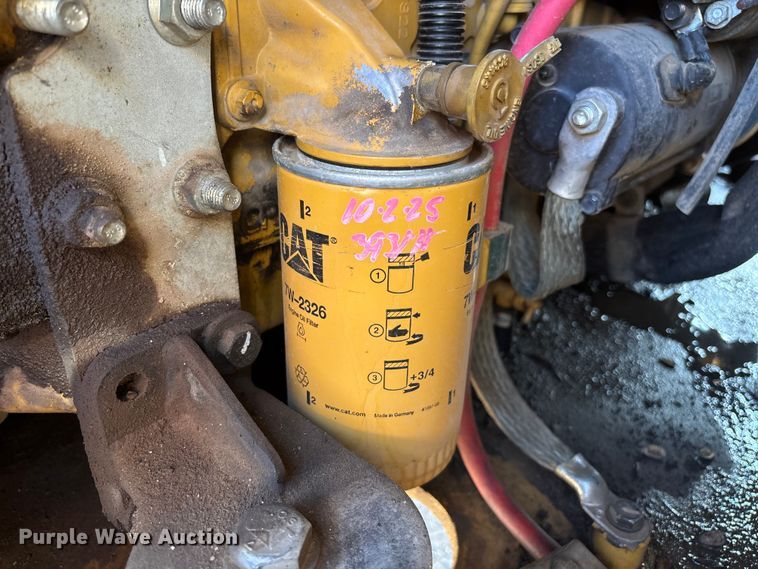 image for item FB5497 2016 Caterpillar CB64B double drum vibratory roller