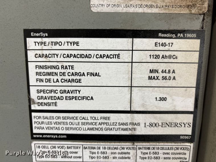 image for item FB5498 2017 Crown RC5545-40 forklift
