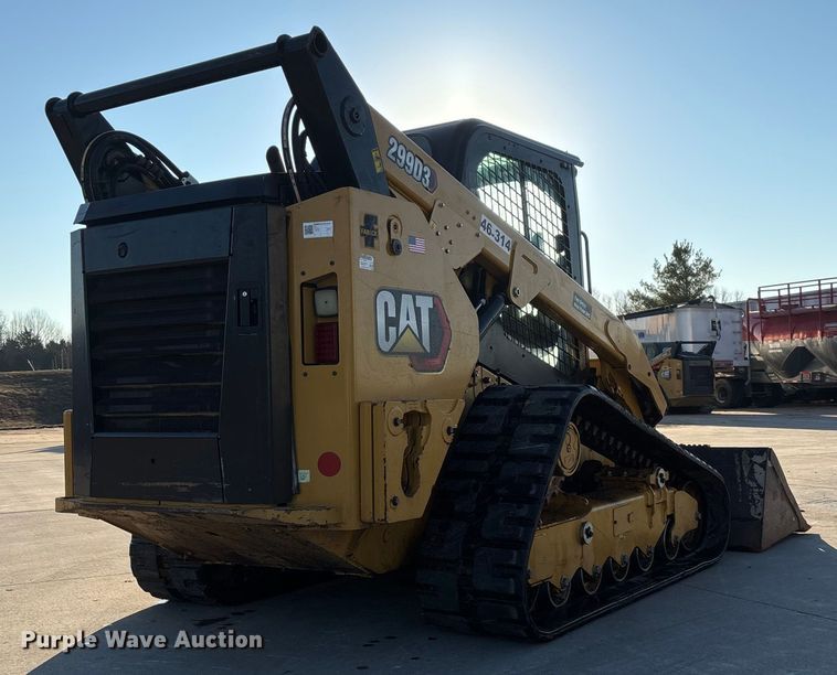 image for item FG0069 2022 Caterpillar 299D3 tracked skid steer loader