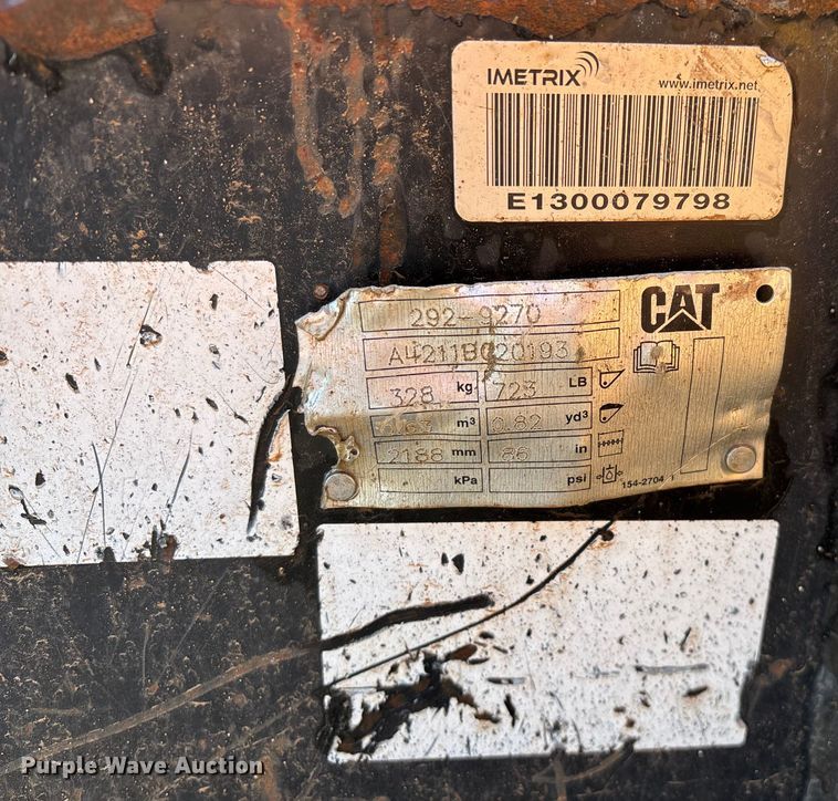 image for item FG0069 2022 Caterpillar 299D3 tracked skid steer loader