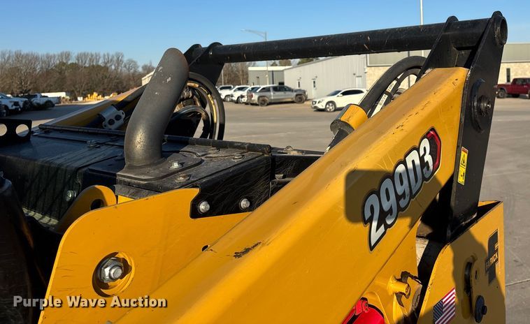 image for item FG0069 2022 Caterpillar 299D3 tracked skid steer loader