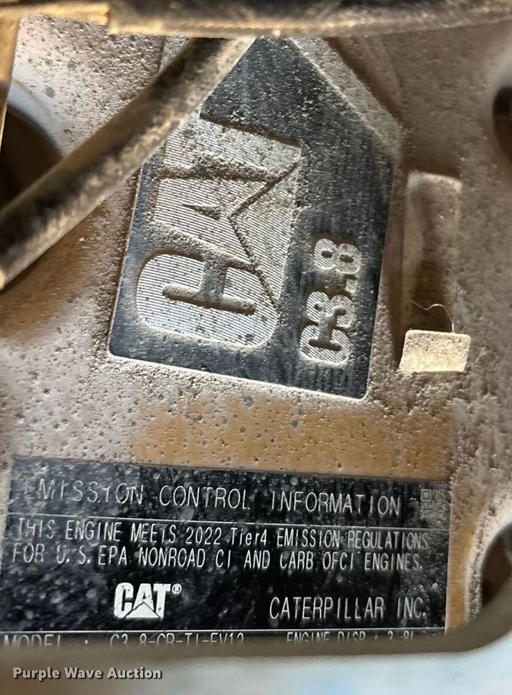 image for item FG0069 2022 Caterpillar 299D3 tracked skid steer loader