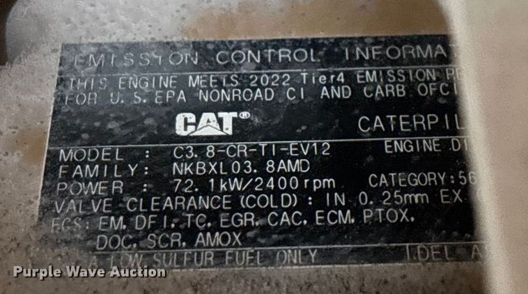 image for item FG0069 2022 Caterpillar 299D3 tracked skid steer loader