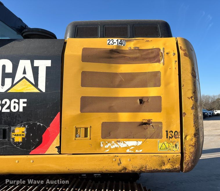 image for item FG0070 2015 Caterpillar 326FL excavator