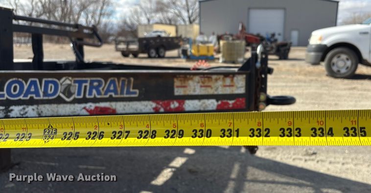 image for item FG2645 2017 Load Trail TH830072-3216 tilt deck utility trailer