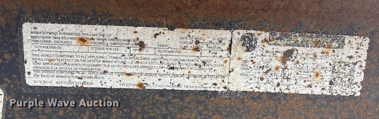 image for item FG2645 2017 Load Trail TH830072-3216 tilt deck utility trailer