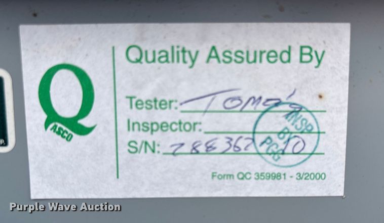 image for item FG2647 Briggs & Stratton generator